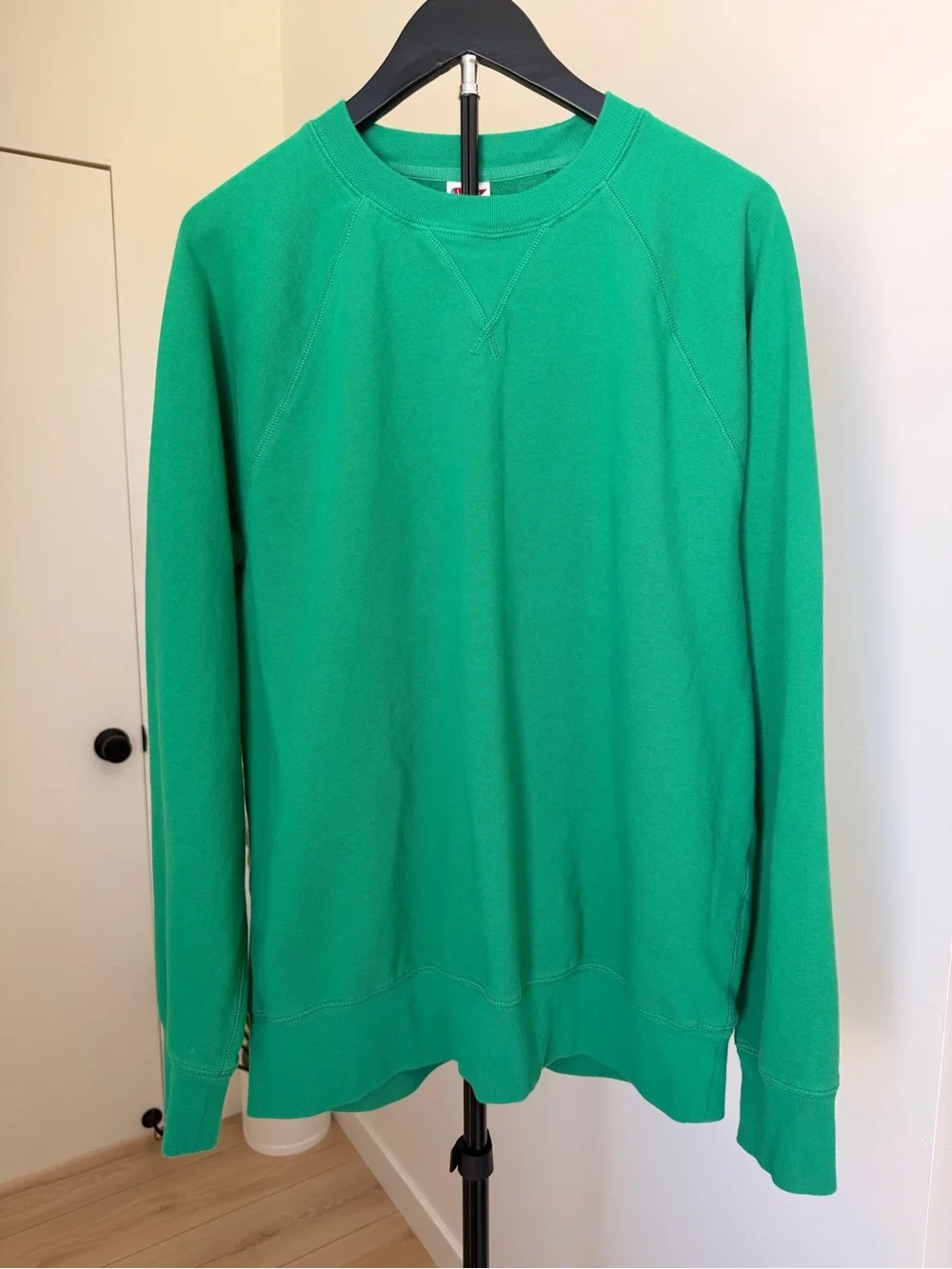 J. Crew French Terry Crew Sweatshirt and Shorts Matching Set